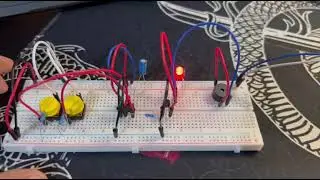 Dawan's Panic buzzer circuit using 555 timer