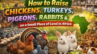 How to Raise Pigeons, Chickens, Turkeys, Rabbits and Guinea Pigs on a Small Piece of Land in Africa