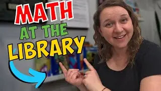 Math LIBRARY Haul | Books about math for kids