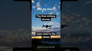 The first military drones... #shorts