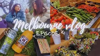 $200 queen victorias market haul + viral luna croissants🥐 [melbourne travel vlog - ep 4🇦🇺]