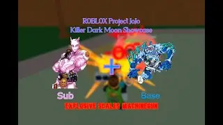 Killer Dark Moon Showcase | ROBLOX Project JoJo