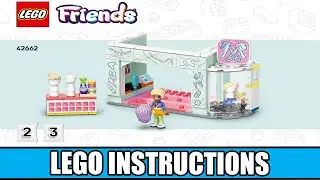 LEGO Instructions - Friends - 42662 - Hair Salon and Accessories Store - Heartlake City (Book 2)