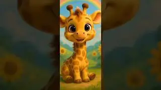 Sunny Smiles with Gerry the Giraffe! 🦒 | Cheerful Cartoon for Kids