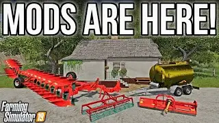NEW MODS FS19! Gold Tanker, New VERY Detailed House, & Big Plow! (11 Mods) | Farming Simulator 19