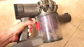 Dyson V6 Pulsing Problem (20 Second Fix) Not Filter - Starting And Stopping