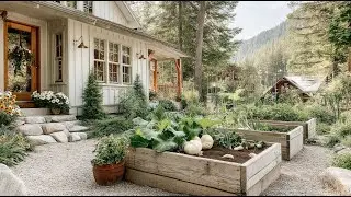 Farmhouse Garden Ideas with Rustic Charm to Create a Backyard Paradise