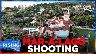 Secret Service SHOOTS ARMED Driver Who BREACHED Mar-A-Lago Perimeter | RISING