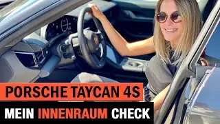 Porsche Taycan 4S 🚀 Mein Innenraum Check | Infotainment | Rückfahrkamera | Tacho | Test | Interieur