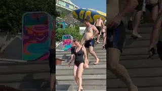 ☀️Water Park Of The Wave Pool -Good Day🌴💕 #waterslide #waterworld