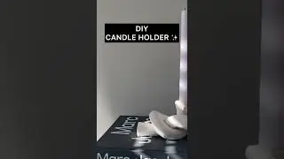 DIY Candle holder + CB2 Dupe! 👀 #SHORTS