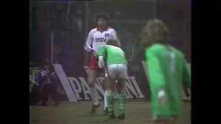 10/12/1980 Uefa Cup 3rd Round 2nd leg SAINT ETIENNE v SV HAMBURG