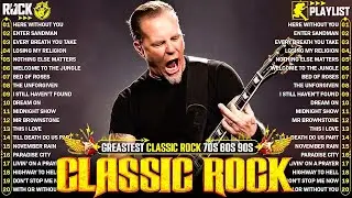 Classic Rock 70s 80s 90s Songs ⚡The Beatles, Pink Floyd, The Rolling Stones, ACDC, The Who
