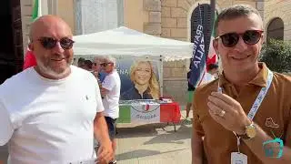 Il ministro Francesco Lollobrigida e l&rsquo;onorevole Mauro Rotelli in visita a La Maddalena