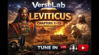 Week 4b - Leviticus 1-13 | The Verse Lab | Bible in a year | Deepdive | The law (Pantateuch) |