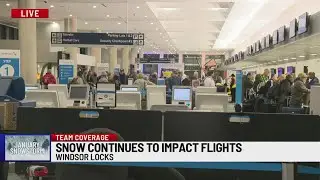 Bradley Airport seeing delays as Connecticut cleans up after snowstorm