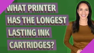 What printer has the longest lasting ink cartridges?