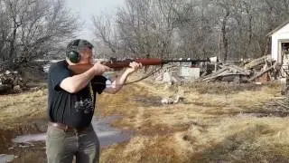 Ross rifle in action