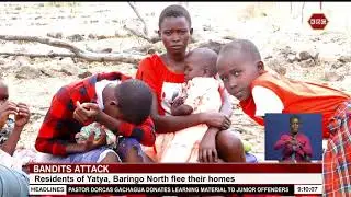 Two children allegedly killed by armed bandits as Yatya residents in Baringo North flee their homes