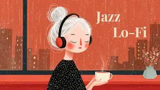 Lo-Fi Jazz Cafe ☕ Rainy Red Room &middot; Soft 1940s Female Vocal Jazz for Sleep, Study & Relax