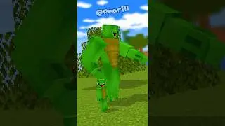 JJ x Herobrine Rescue mikey x Giant Mikey VS Incredibox Sprunki raddy - Minecraft Animation #shorts