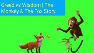 The Monkey and the Fox | A Powerful Moral Story🐒🦊