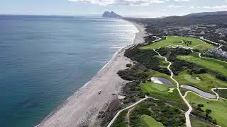 Magic 🌊⛳ Alcaidesa Links Golf Course - Amazing Coastal  &  Gibraltar 🪨 Views