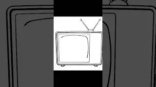 Super Easy TV Drawing | Quick Tutorial