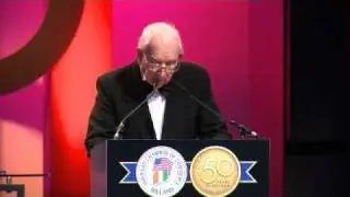 TK Whitaker Award Presentation at the American Chamber 50th Anniversary Gala