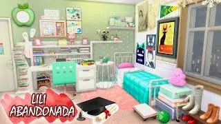 DECORO mi Habitación de la UNIVERSIDAD!! | Lili Abandonada 3.0 ~ Los Sims 4 Dias de Universidad