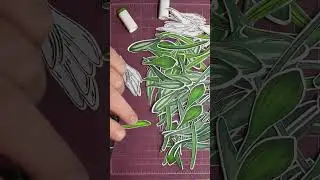 Time Lapse: Stamp and colour some crocuses with me!