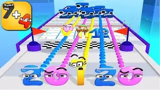 Satisfying Mobile Games : Number lore, Number Leveling  | Android & iOS game abcdefghijklmn PXYP4389