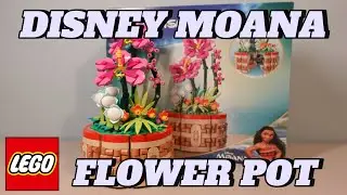 Sail the Seas with Disney Moana's #LEGO Flower Pot | Set Review 43252