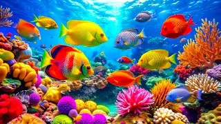 Dive Into the Mesmerizing Underwater Realm and Marvel at Sea Animal in The Best 4K ULTRA HD Aquarium