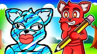 ŚMIESZNE RYSOWANIE KOLEGI w Roblox!