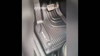 Tesla car floor mat custom wholesale #carmats#tesla #tpe #teslamodel3  #teslacybertruck #teslamodely