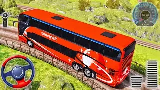 Euro Coach Bus Simulator 3D - Real City Bus Driving - Android GamePlay