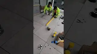 20mm porcelain tiling. #deck #howto #diy #hobart