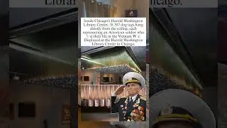 😱🤯58,307 dog tags hang silently from the ceiling, each representing an American soldier,❤️🥹#shorts
