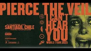 Pierce The Veil - Intro El Rey + Death of an Executioner - Chile 10-12-2025 #piercetheveil #emo