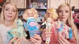 Vintage Toy Birthday Haul and Glitter Beach Barbie Unboxing 80s 90s Toys