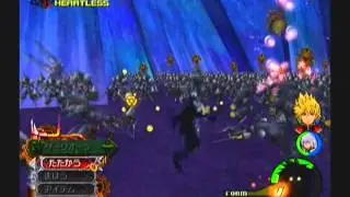 Anti Sora, Riku, and Roxas vs  1000 Heartless