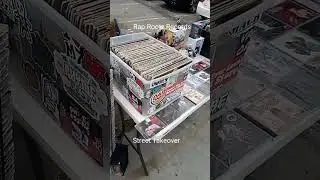 vinyl street vending on Sunset BLVD