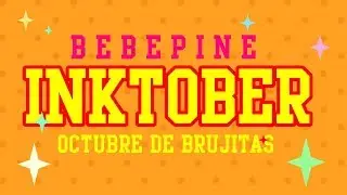 &diams;&hearts;BEBEPINE&hearts;&diams; pintando con tinta china&diams;#INKTOBER