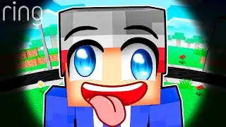 Gara got a DOORBELL CAMERA in Minecraft!