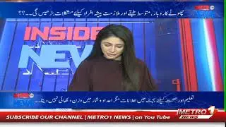 Sindh Budget..New Promises without Public Interest.. | Inside The News With Sana Ghori | Metro1 News
