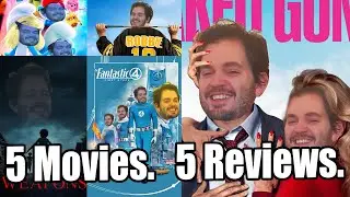 Rob Reviews: Fantastic 4 First Steps, Weapons, Happy Gilmore 2, The Naked Gun '25, and Smurfs '25