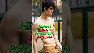 10 Highest Male Population Countries