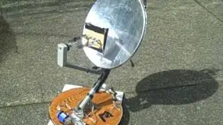 Sun Tracking Solar Concentrator