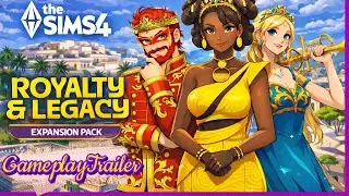 &Uacute;J GAMEPLAY TRAILER &Aacute;TTEKINT&Eacute;S 🤔 | The Sims 4 Royalty & Legacy #trailer (PC, magyar)